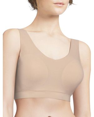 Chantelle Softstretch V-Neck Jersey Crop Top - Natural