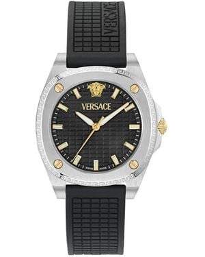 Versace Greca Pulse Watch Ve5H00126 - Metallic