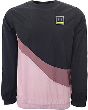 Under Armour Woven Crew Neck Sweat - Grey