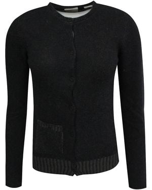 Timberland Regular Cotton Button Up Cardigan 28468 001 A79B - Black