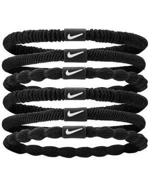 Nike Flex Hair Ties (Pack Of 6) - Black