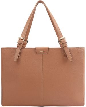 Paul Costelloe Argo Shoulder Bag - Brown