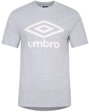 Umbro Team T-Shirt Marl/ - Blue