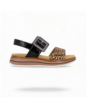 Remonte D1J53 Ankle Strap Sandals - Brown