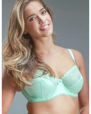 Pour Moi Electra Balcony Bra - Green