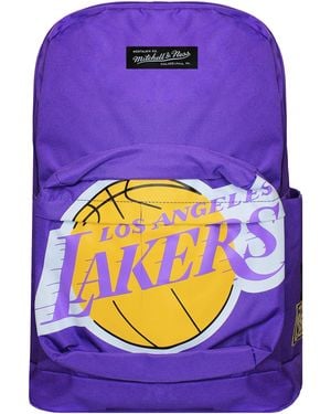 Mitchell & Ness Nba Los Angeles Lakers Hardwood Classic Backpack - Purple