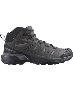 Salomon Walking Boots X Ultra 360 Ltr Gore Tex Waterproof Mid Lace Up - Black