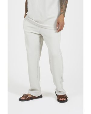 Brave Soul Straight Leg Joggers - White