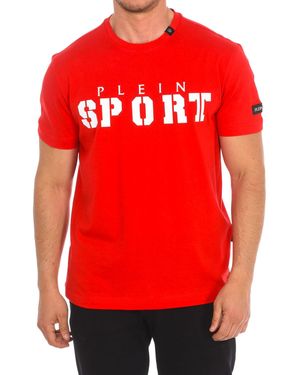 Philipp Plein Tips400 Short Sleeve T-Shirt - Red