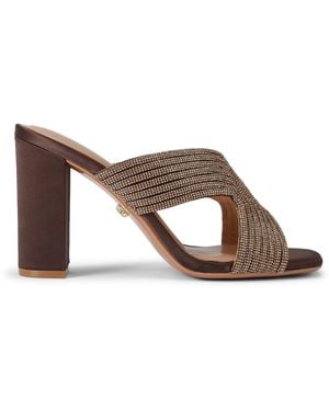 Carvela Kurt Geiger Paparazzi Block Sandals - Brown