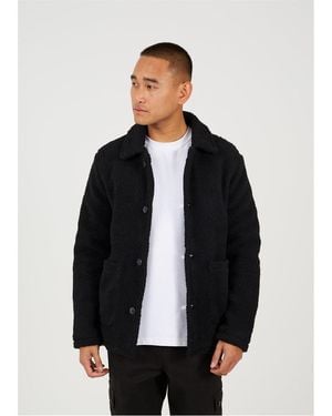 Brave Soul Borg Jacket - Black