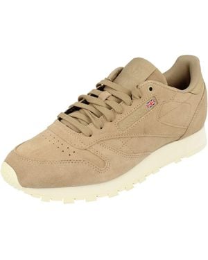 Reebok Classic Cl Leather Mcc Trainers Trainers - Natural