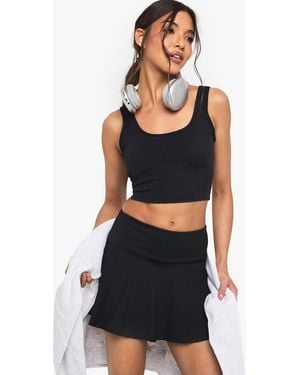Boohoo Active Flippy Skort - Black