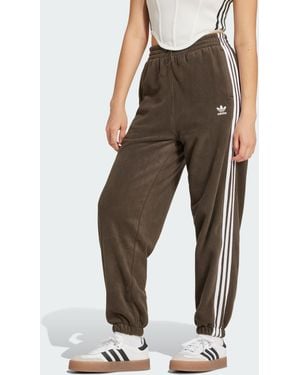 adidas Originals Adicolor Polar Fleece Track Trousers - Brown