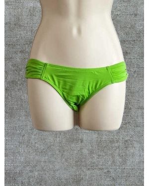 Moontide Ruched Side Pant - Green