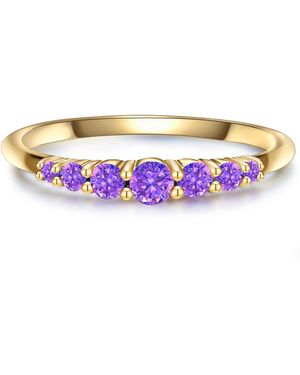 Glanzstücke München Sterling Ring - Purple