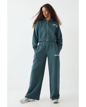 DSGN Studio Applique Straight Leg Jogger - Blue
