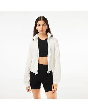 Lacoste Short Zip-Up Jacket - Black