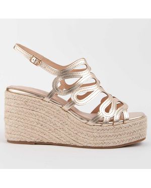 Montevita Wedge Sandal Salia2 - Metallic
