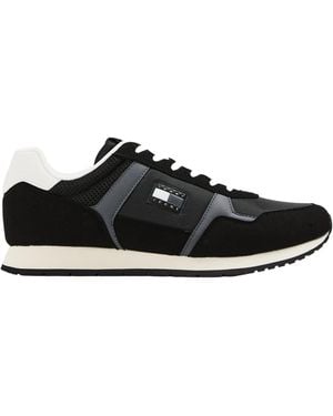 Tommy Hilfiger Hardloopschoenen Voor Met Ronde Neus - Zwart