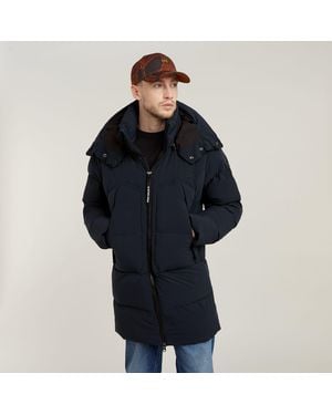 G-Star G- Whistler Padded Hooded Parka 2.0 - Blue