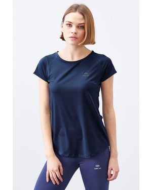 TOMMY LIFE Short-Sleeve Crew Neck T-Shirt - Blue