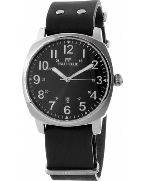 Folli Follie Wf14T001Sdnn Watch - Black