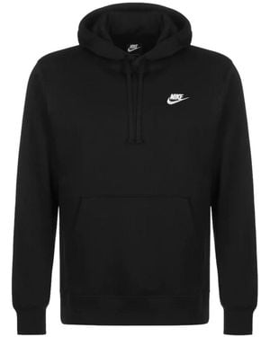 Nike Sportswear Club Fleece Pullover Hoodie Cotton - Black