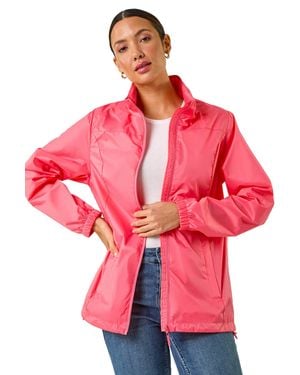 Roman Shower Resistant Jacket - Red