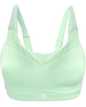 adidas Tlrd Impact Training High-Support Bra - Green