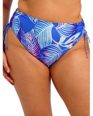 Elomi Maluku Island Adjustable Bikini Brief - Blue