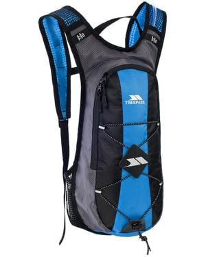 Trespass Mirror Hydration Backpack/Rucksack (15 Litres) With Water Resevoir (2 - Blue