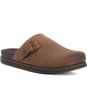 Dune Baldwin Slip On Clogs - Brown