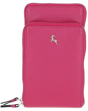 Ashwood Leather 'Incanto Cuoio' Crossbody Phone Bag - Pink