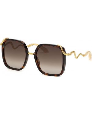 Roberto Cavalli Src003M550743 Src003M 55 0743 Sunglasses - Brown