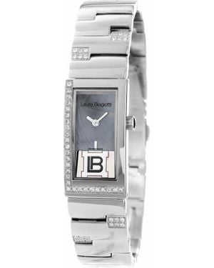Laura Biagiotti Ladies Watch Quartz Stainless Steel - Grey