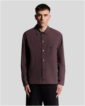 Lyle & Scott And Overshirt - Brown