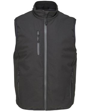 Sol's Adult Falcon Padded Body Warmer - Black