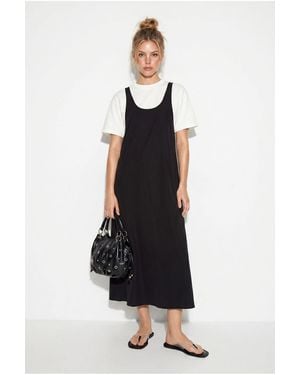 Bianco Lucci Midi Dress - Black