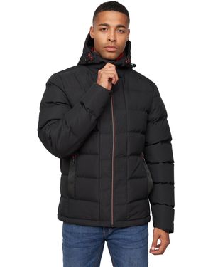 Crosshatch Kampnew Embossed Jacket - Black