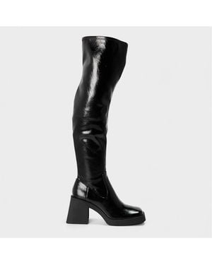 Steve Madden Kolby Knee High Boots - Black