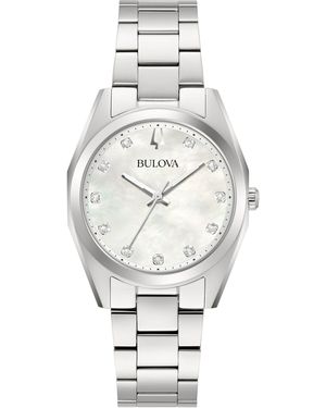 Bulova Surveyor Watch 96P228 Stainless Steel (Archived) - Metallic