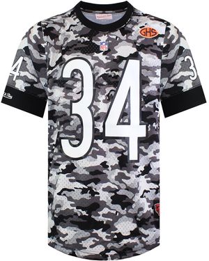 Mitchell & Ness Nfl Chicago Bears Walter Payton Mesh Top - Black