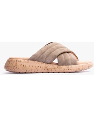 Hush Puppies Sarah Sandals Sage - Pink