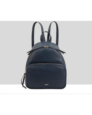 Paul Costelloe Nasia Leather Backpack - Blue