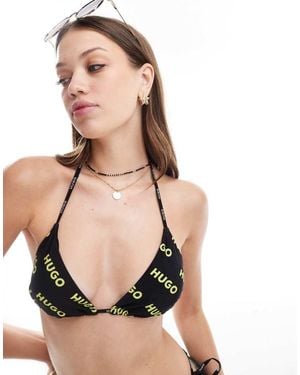 BOSS Hugo Swimwear Pure Bikini Top - Black