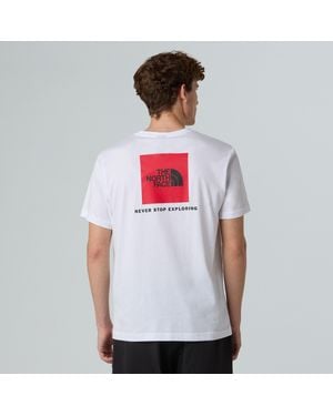 The North Face M Ss Box Nse Tee - White