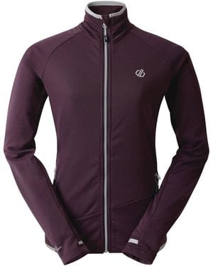 Dare 2b Ladies Emerging Core Stretch Base Layer Top (Deep Plum) - Purple