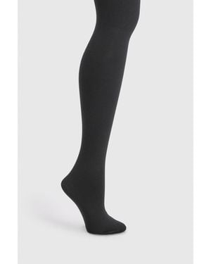 Boohoo Plus Shaper 100 Denier 3 Pack Tights - Black