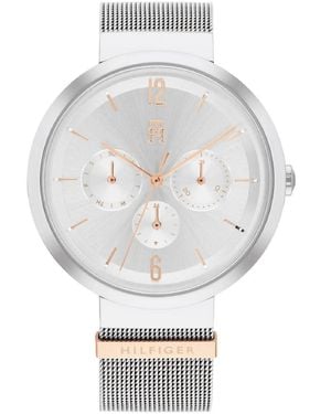 Tommy Hilfiger Ladies Watch Quartz Stainless Steel - Metallic